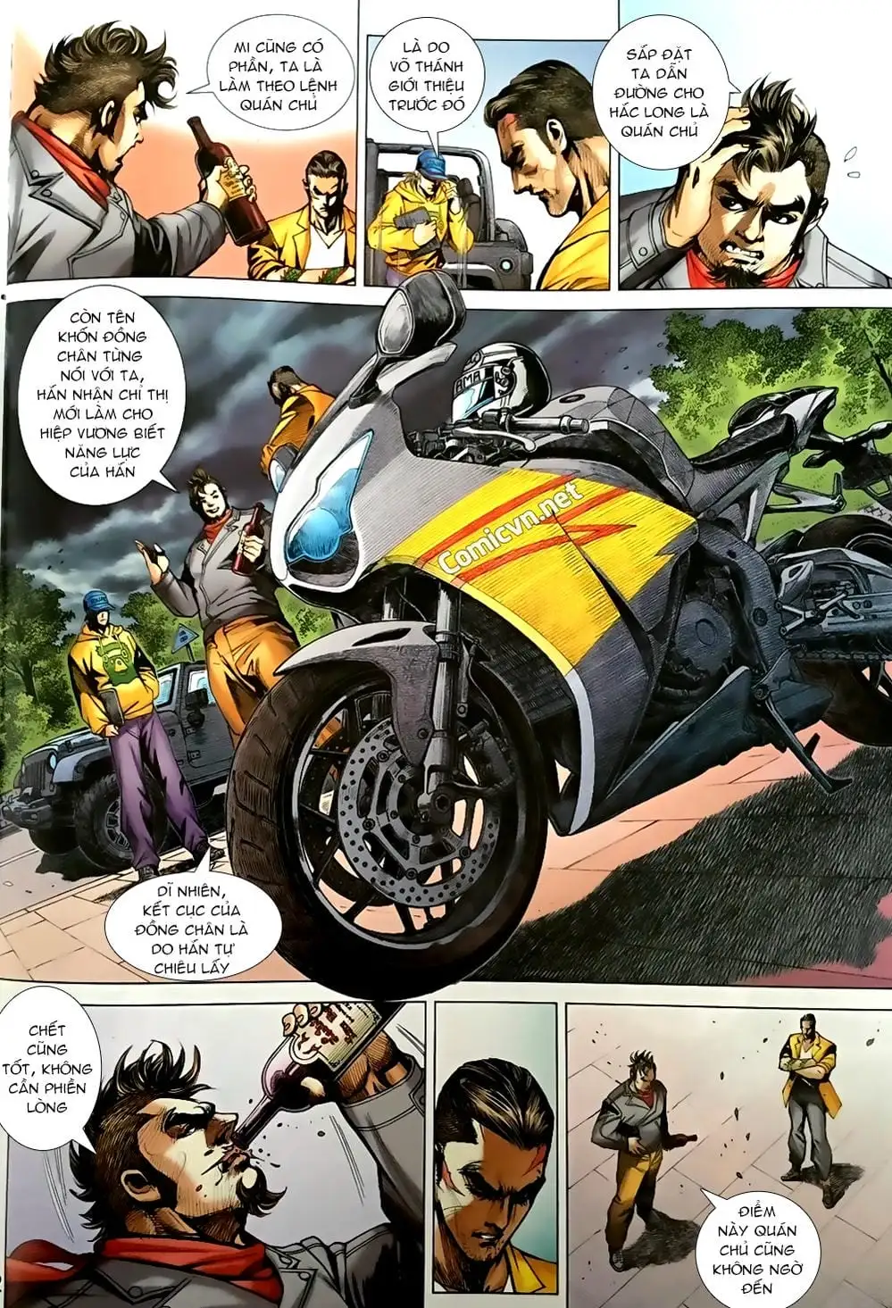 Truyện Tranh Tân Tác Long Hổ Môn trang 4