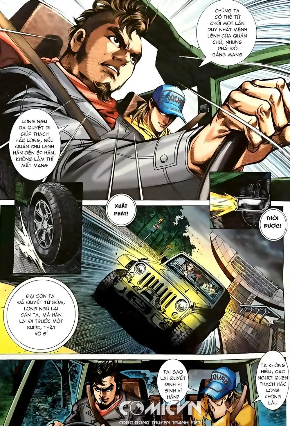 Truyện Tranh Tân Tác Long Hổ Môn trang 4