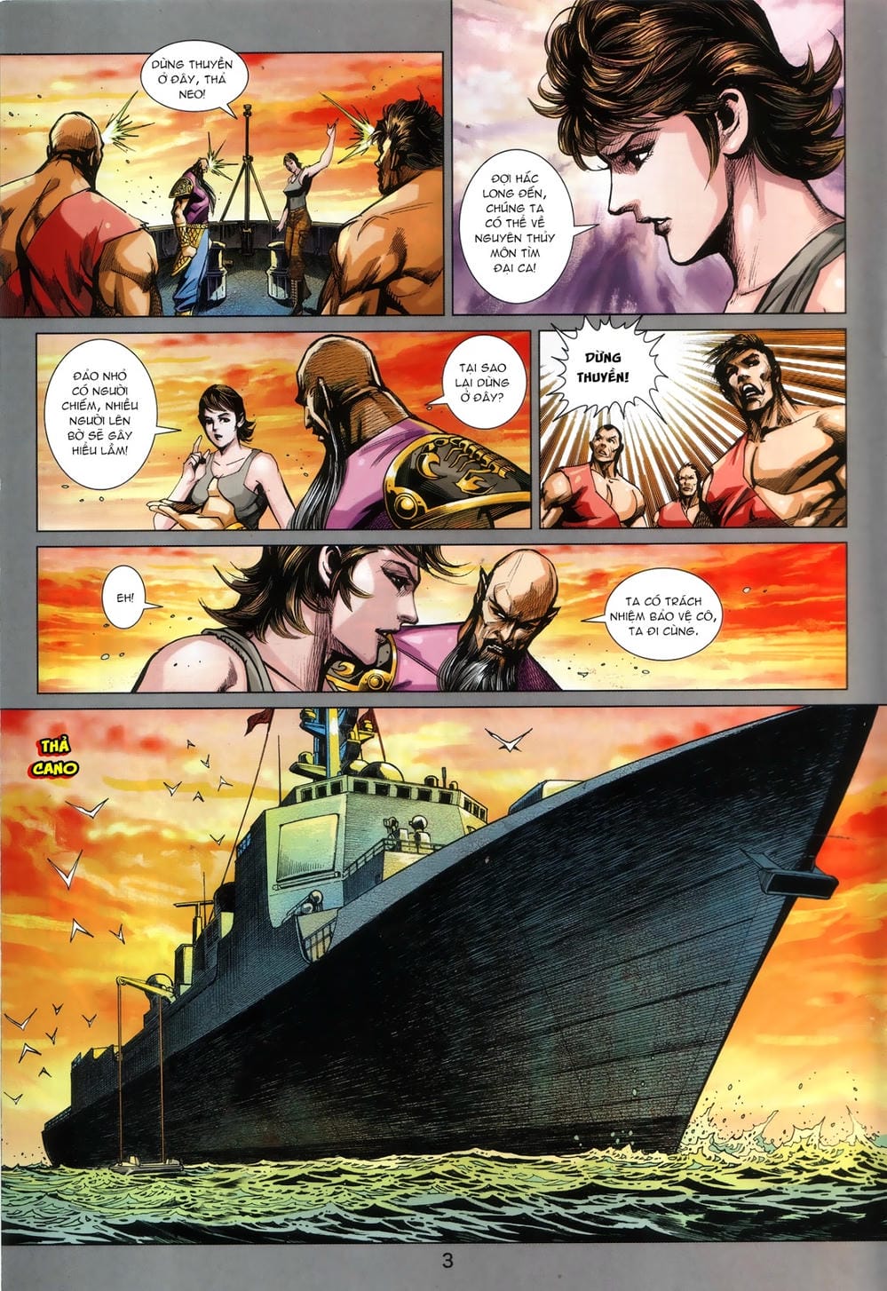 Truyện Tranh Tân Tác Long Hổ Môn trang 4