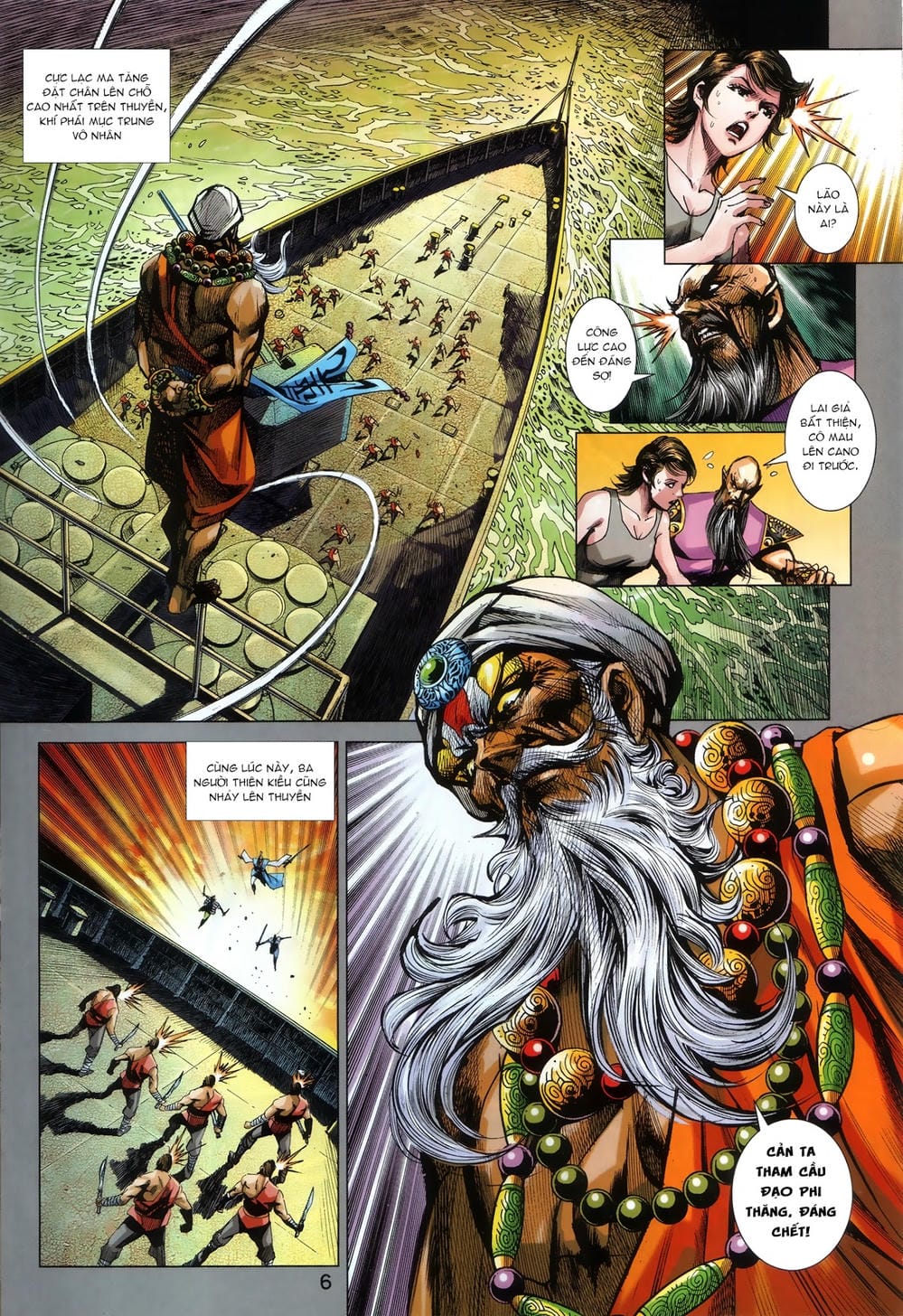 Truyện Tranh Tân Tác Long Hổ Môn trang 4