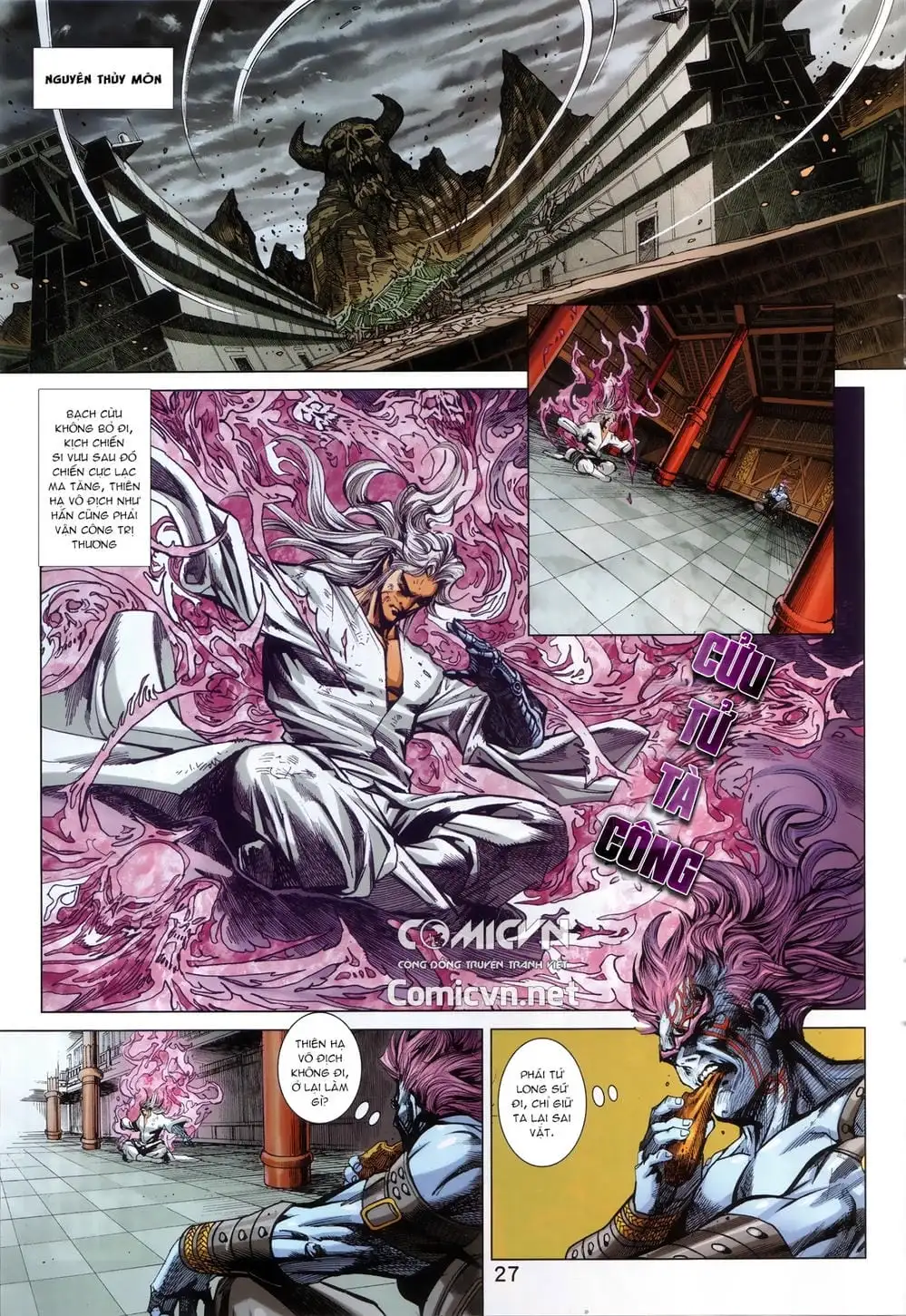 Truyện Tranh Tân Tác Long Hổ Môn trang 4