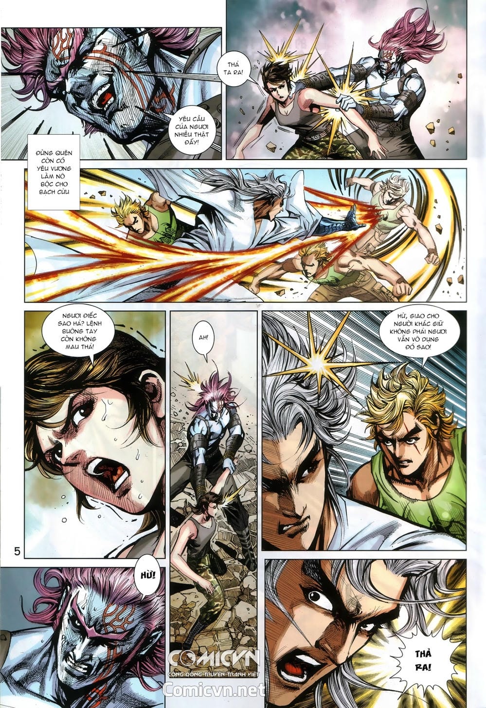 Truyện Tranh Tân Tác Long Hổ Môn trang 4