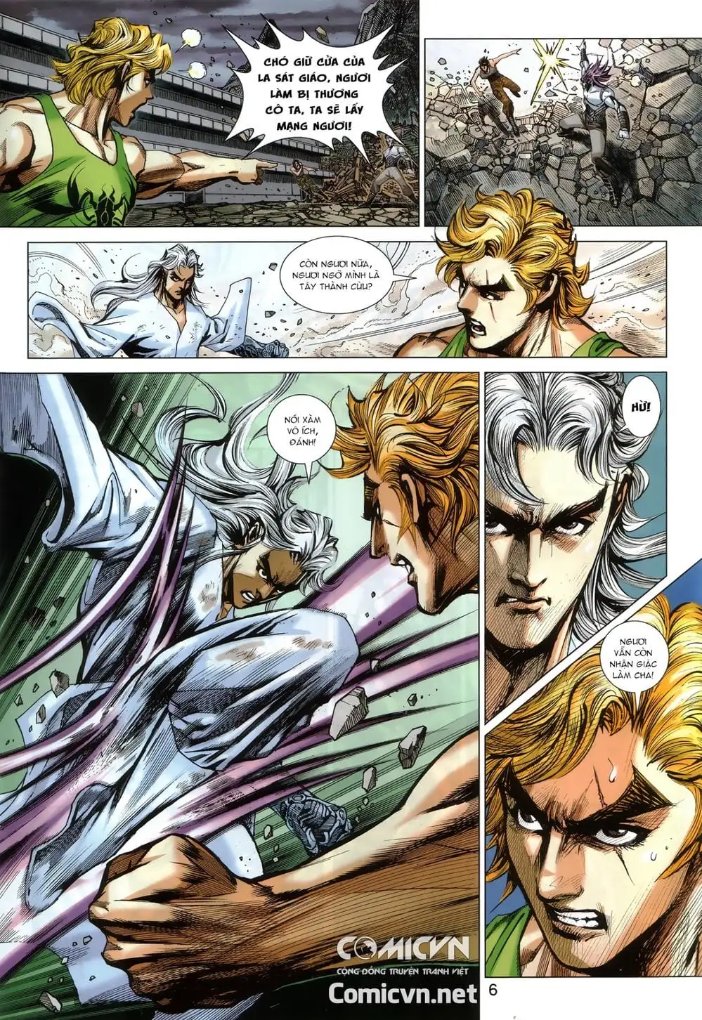 Truyện Tranh Tân Tác Long Hổ Môn trang 4