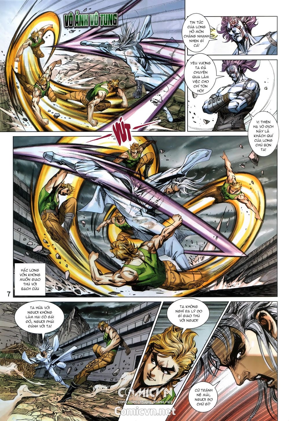 Truyện Tranh Tân Tác Long Hổ Môn trang 4