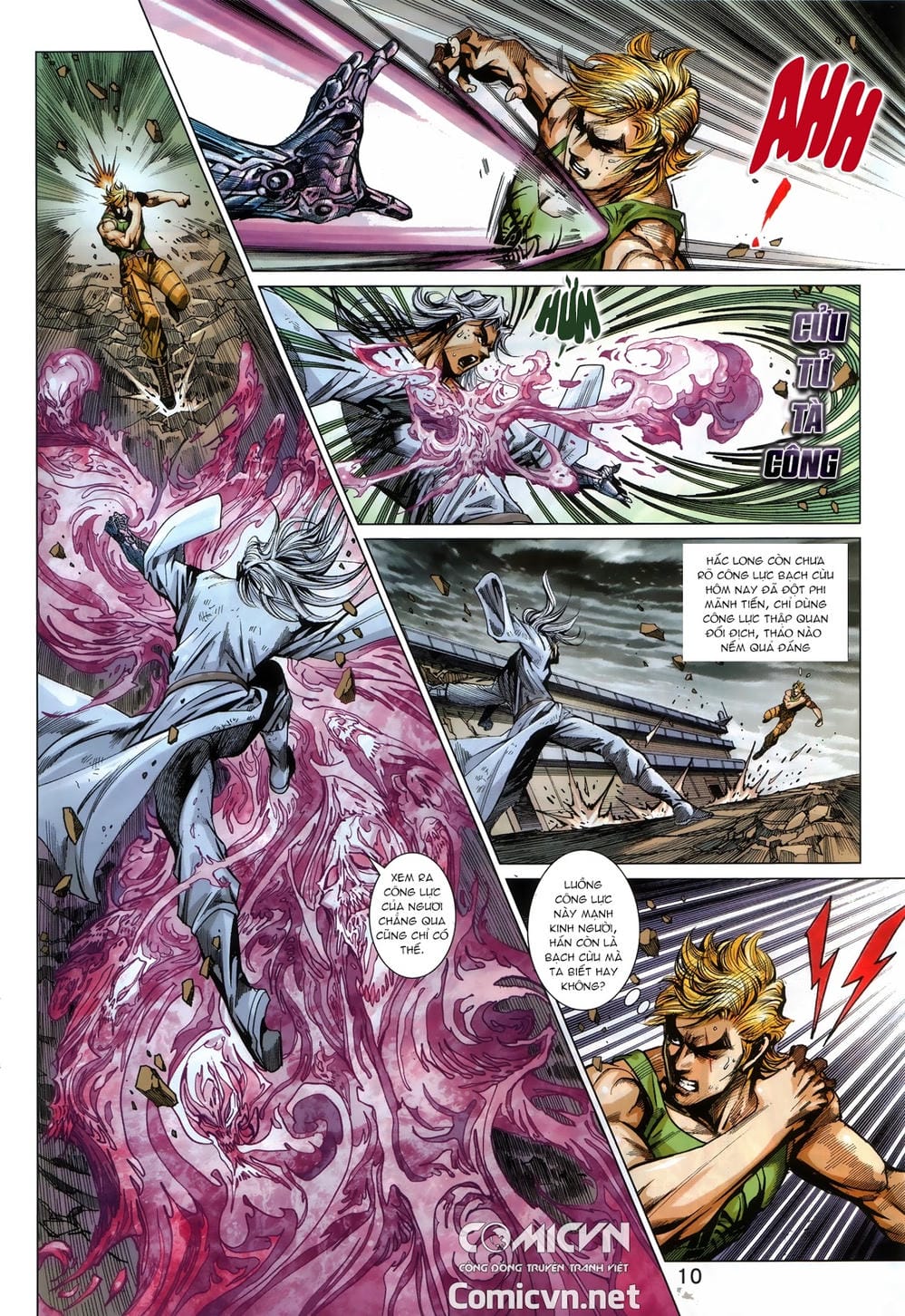 Truyện Tranh Tân Tác Long Hổ Môn trang 4