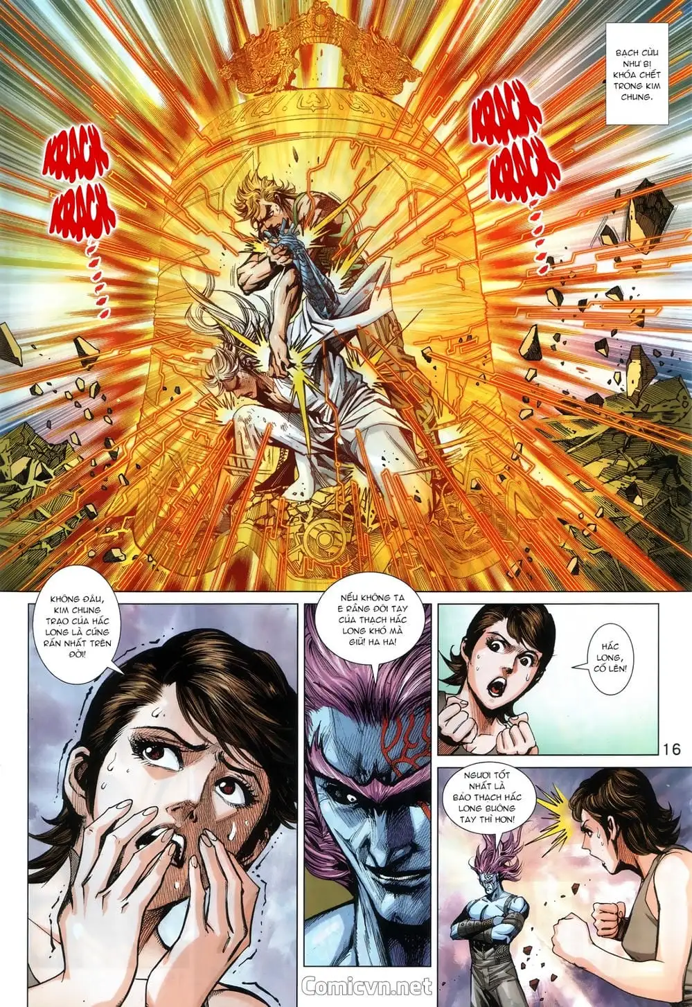 Truyện Tranh Tân Tác Long Hổ Môn trang 4