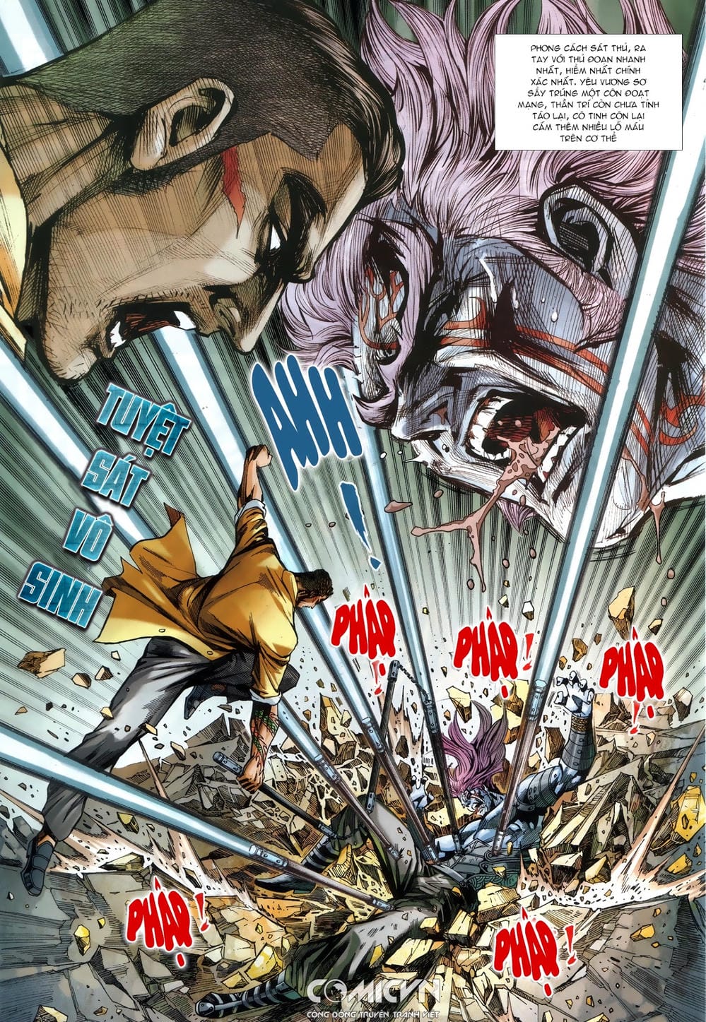 Truyện Tranh Tân Tác Long Hổ Môn trang 4