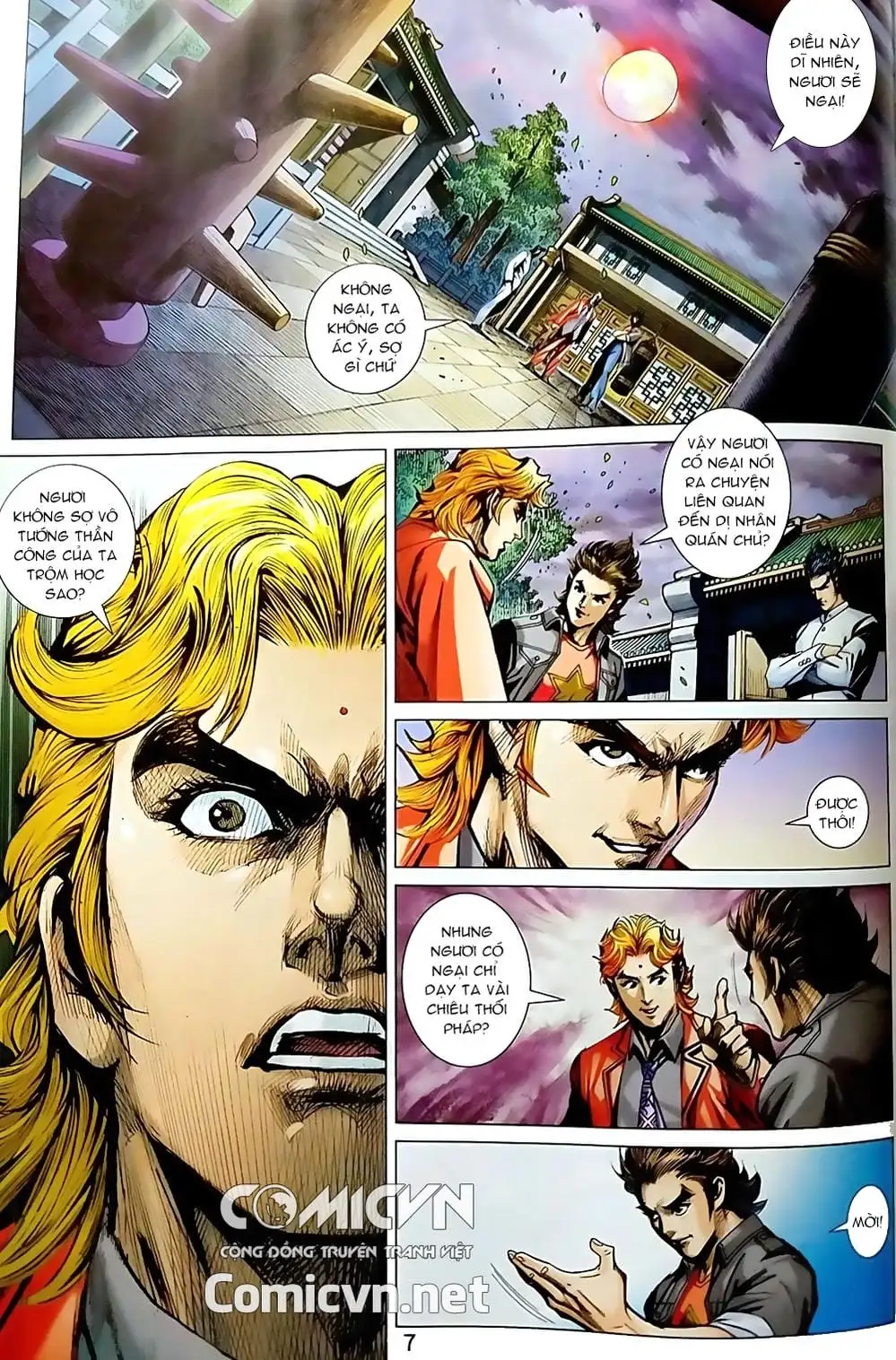 Truyện Tranh Tân Tác Long Hổ Môn trang 4