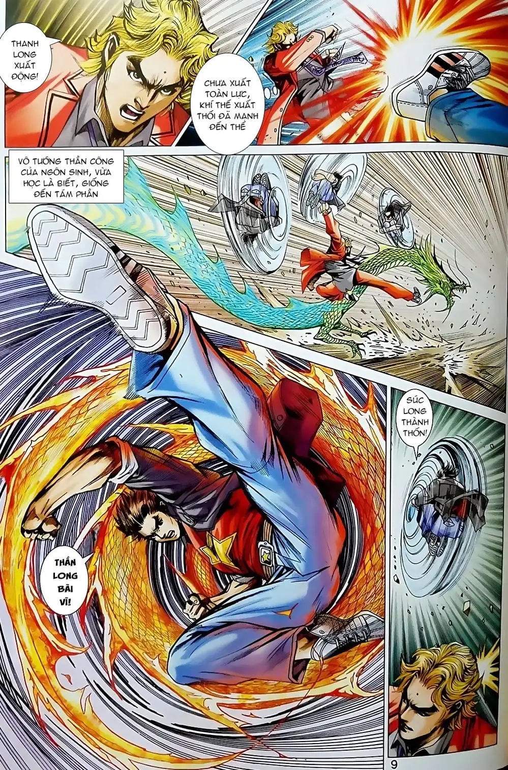 Truyện Tranh Tân Tác Long Hổ Môn trang 4