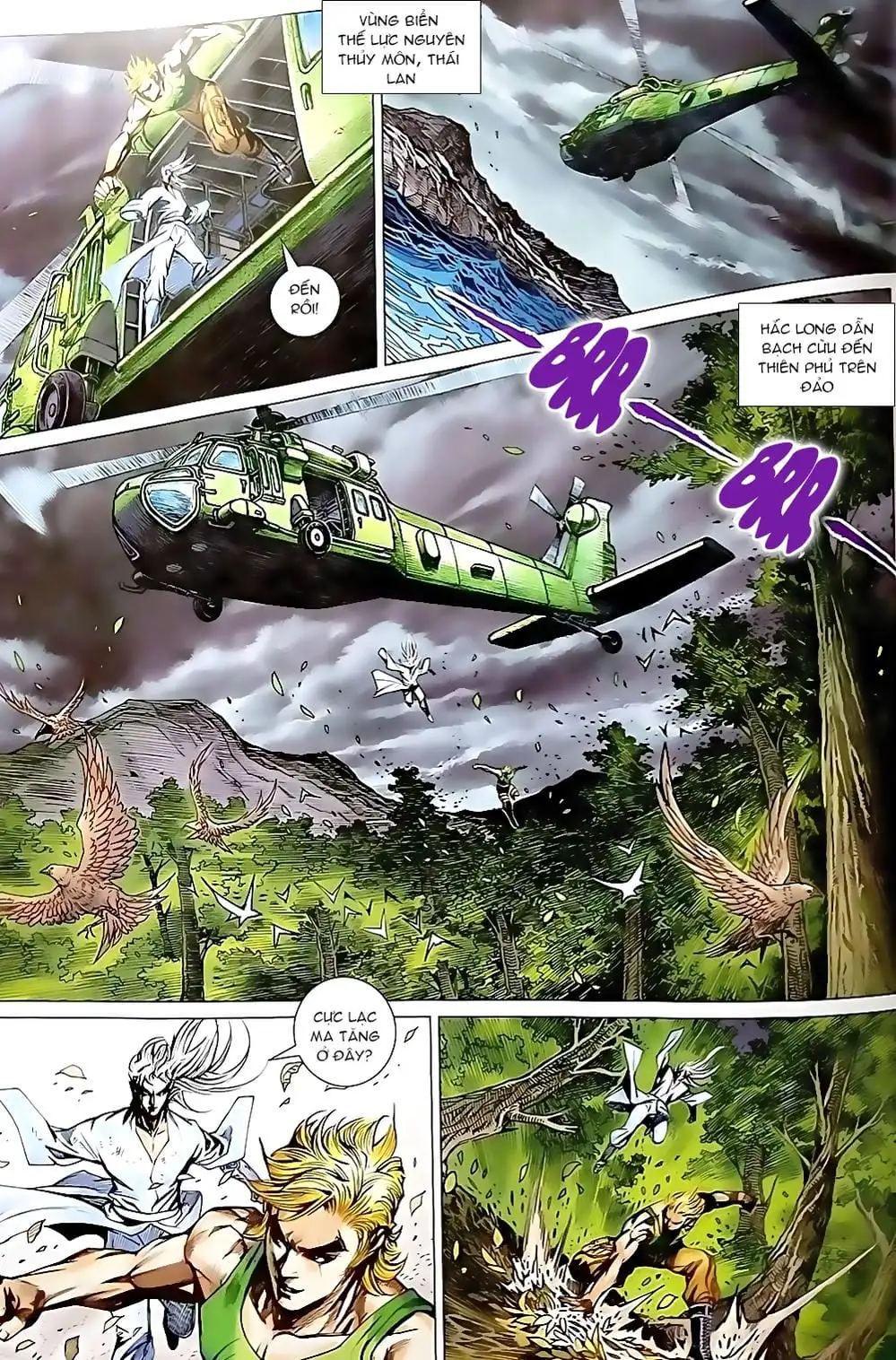 Truyện Tranh Tân Tác Long Hổ Môn trang 4
