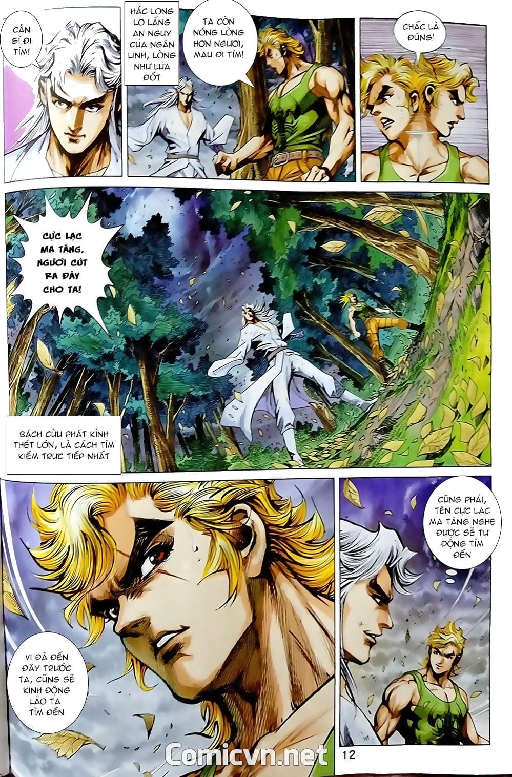 Truyện Tranh Tân Tác Long Hổ Môn trang 4