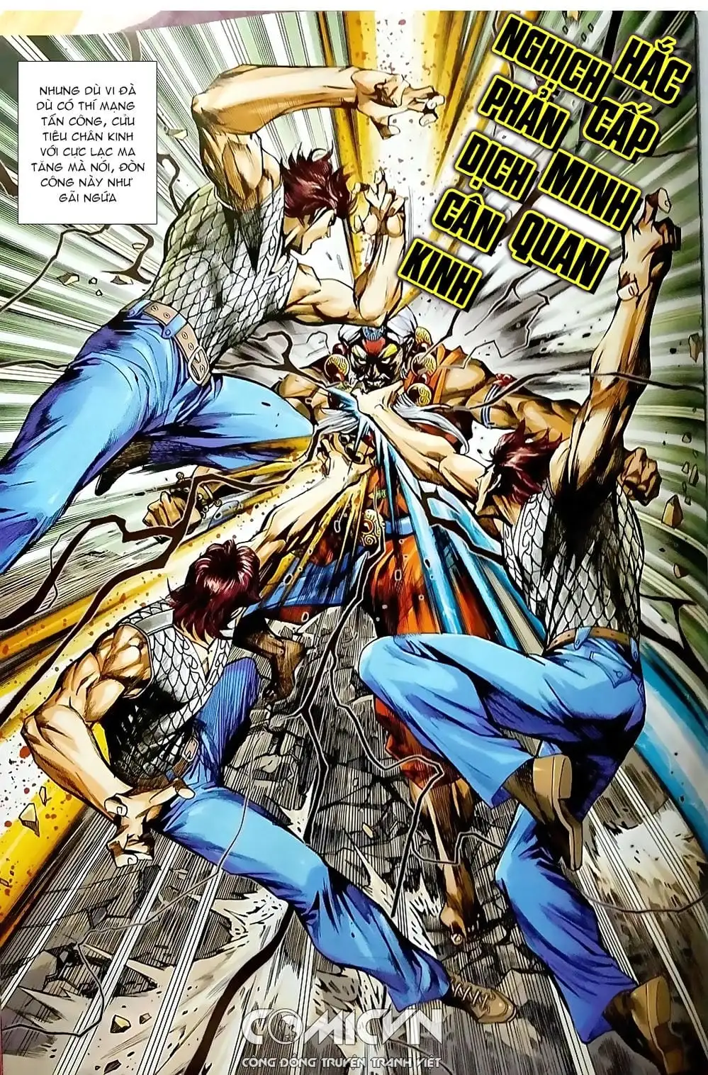 Truyện Tranh Tân Tác Long Hổ Môn trang 4
