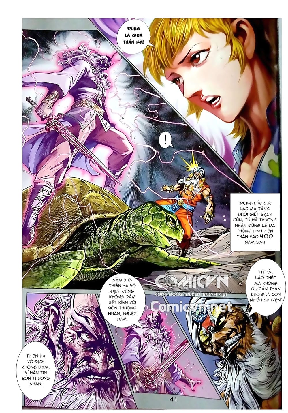 Truyện Tranh Tân Tác Long Hổ Môn trang 4