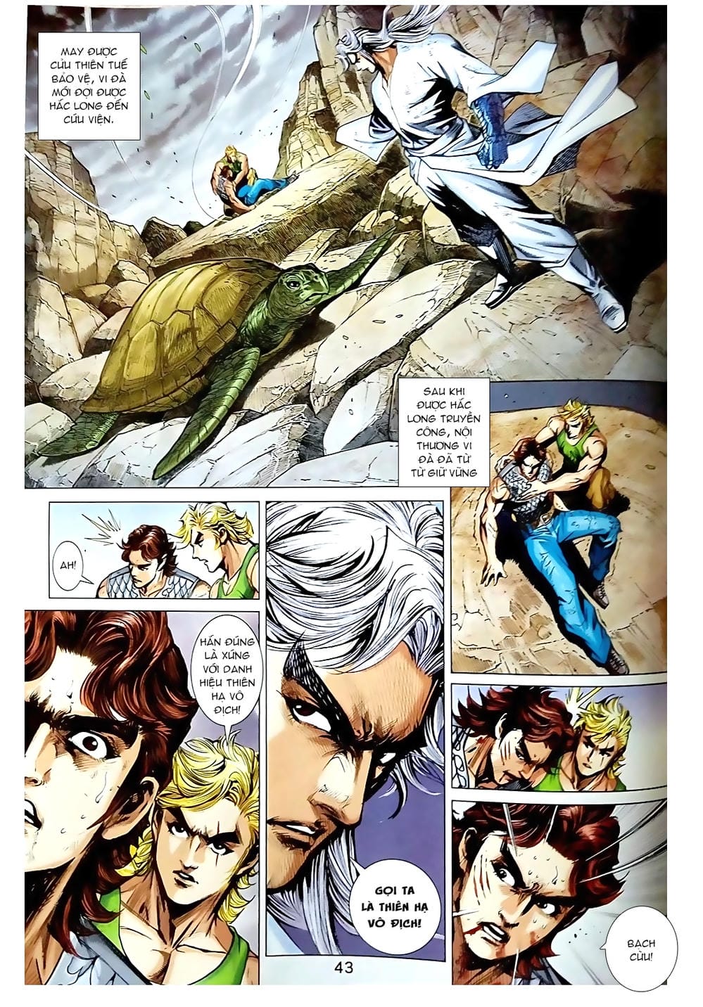 Truyện Tranh Tân Tác Long Hổ Môn trang 4