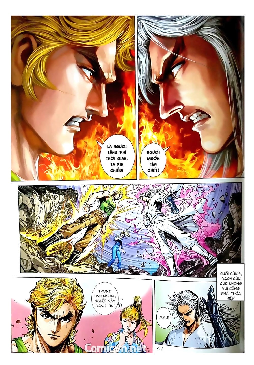 Truyện Tranh Tân Tác Long Hổ Môn trang 4