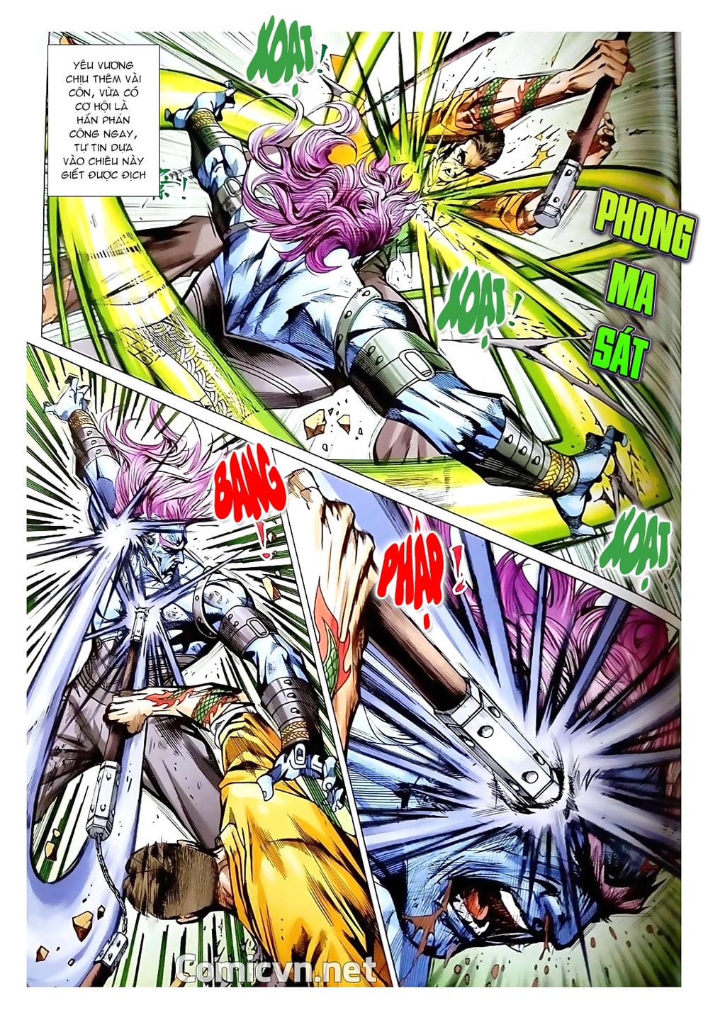 Truyện Tranh Tân Tác Long Hổ Môn trang 4