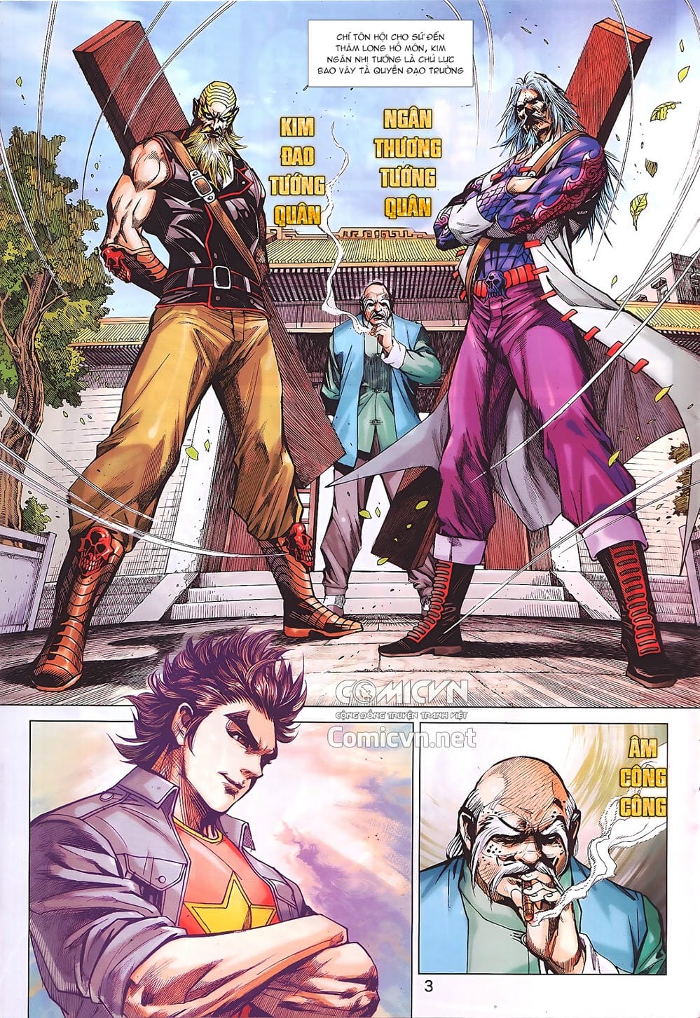 Truyện Tranh Tân Tác Long Hổ Môn trang 4