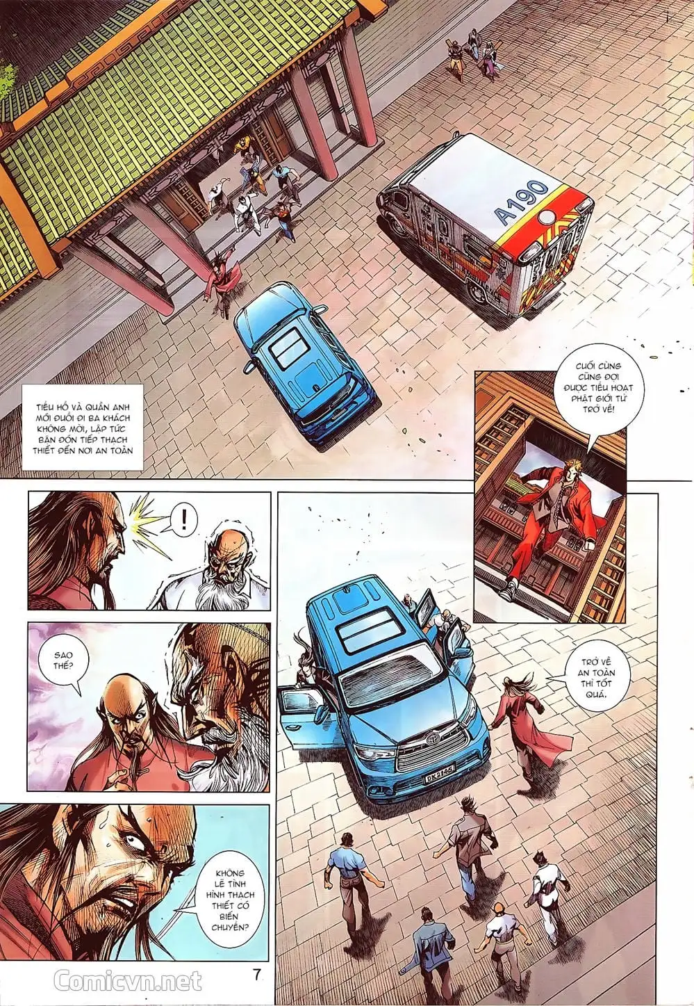 Truyện Tranh Tân Tác Long Hổ Môn trang 4