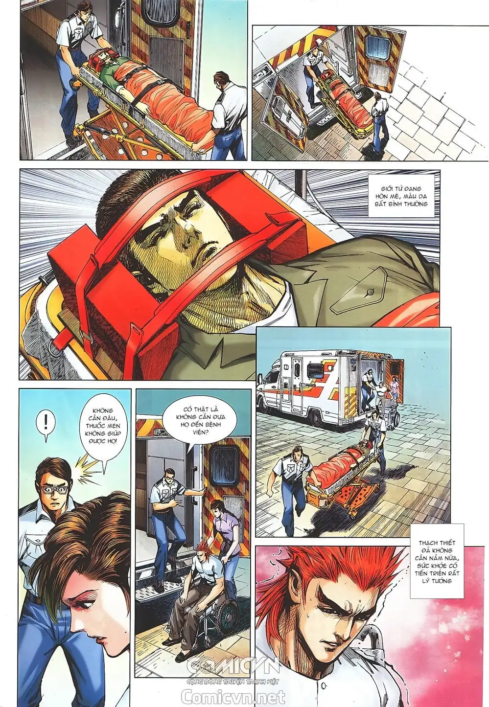 Truyện Tranh Tân Tác Long Hổ Môn trang 4