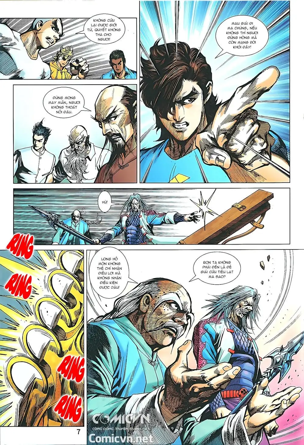 Truyện Tranh Tân Tác Long Hổ Môn trang 4