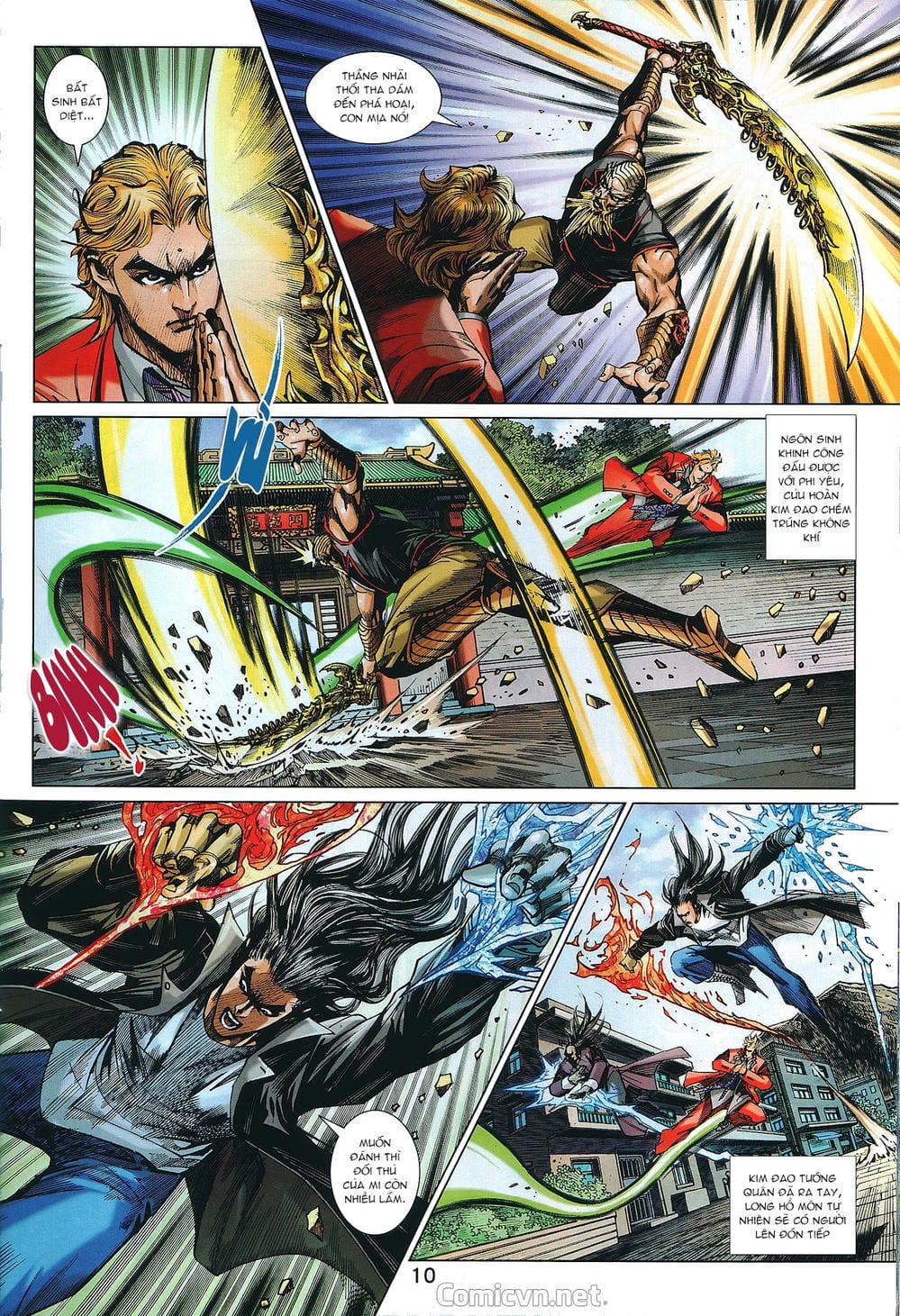 Truyện Tranh Tân Tác Long Hổ Môn trang 4