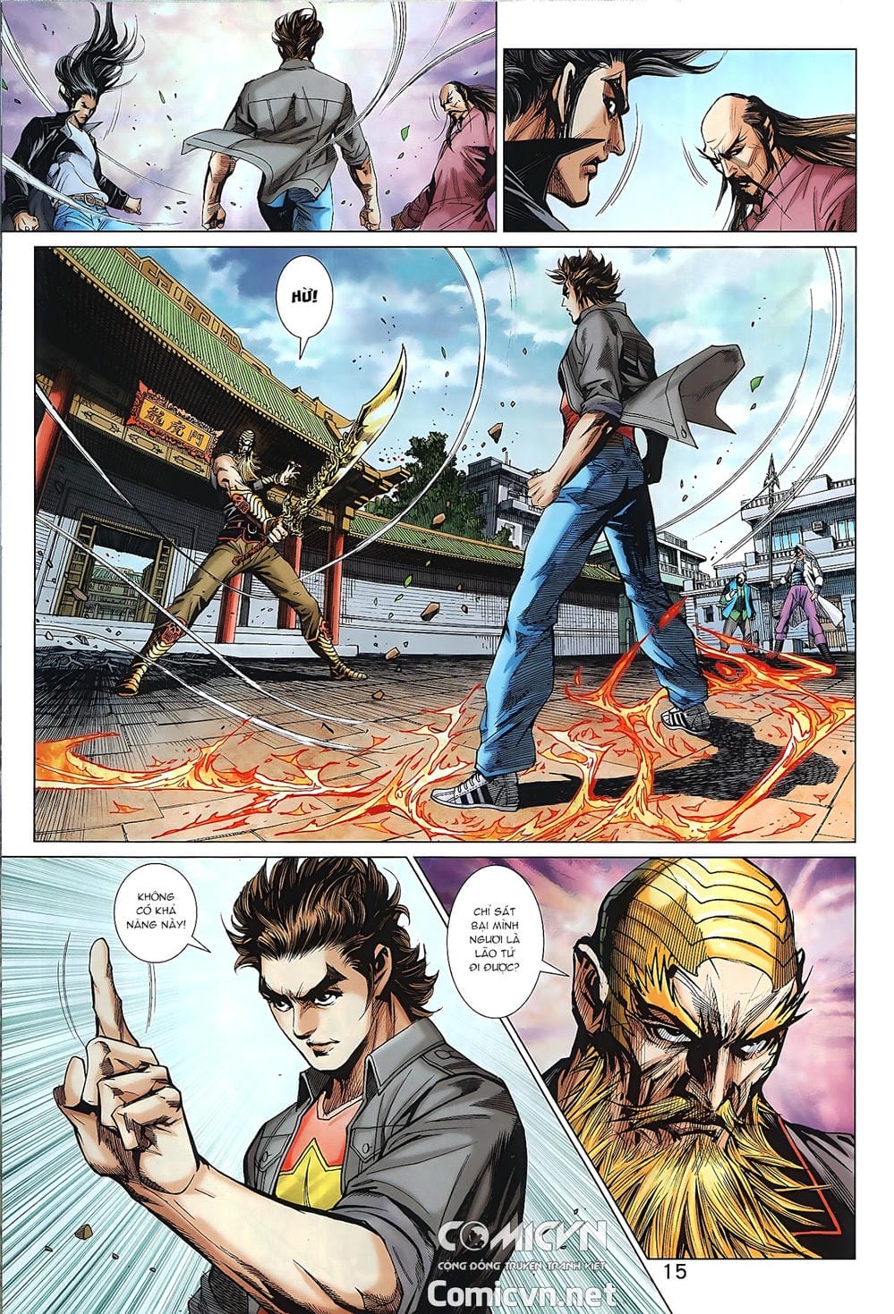 Truyện Tranh Tân Tác Long Hổ Môn trang 4