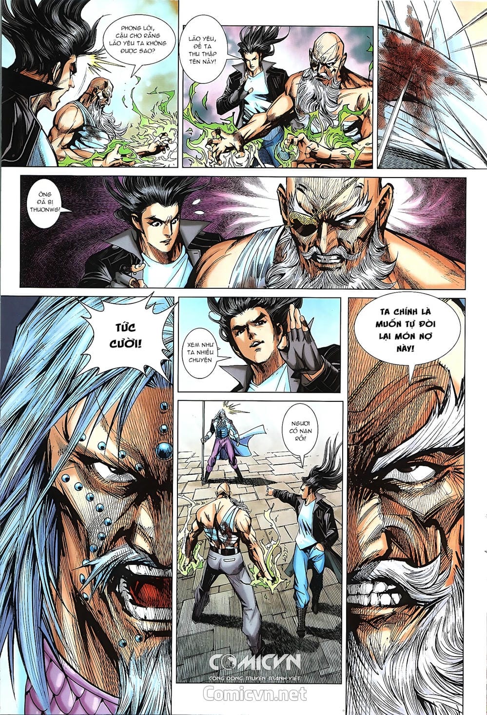 Truyện Tranh Tân Tác Long Hổ Môn trang 4