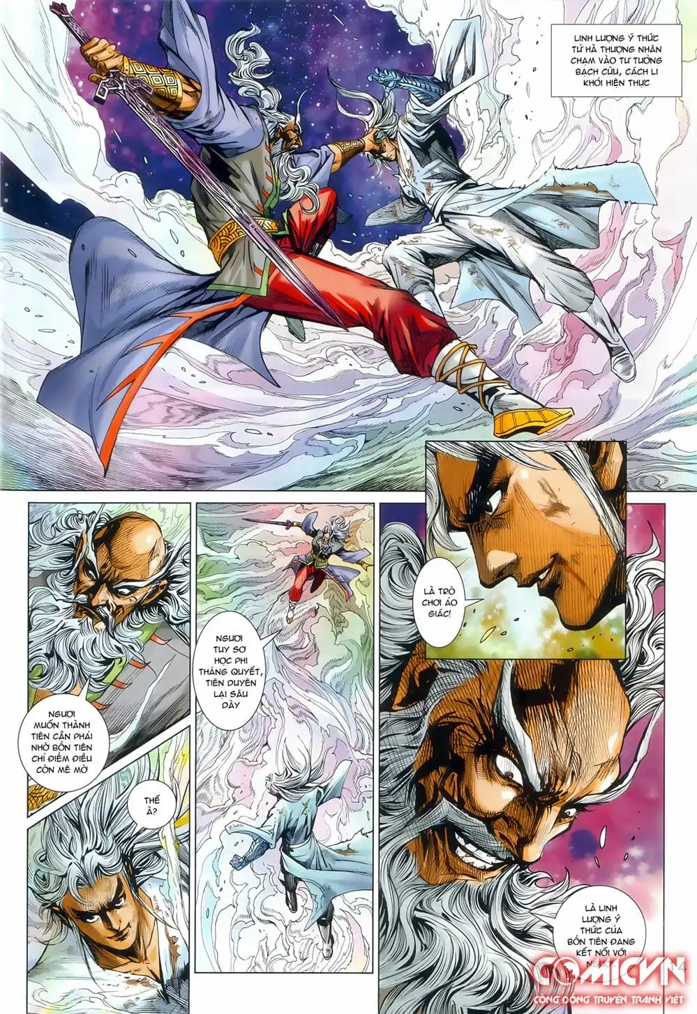 Truyện Tranh Tân Tác Long Hổ Môn trang 4
