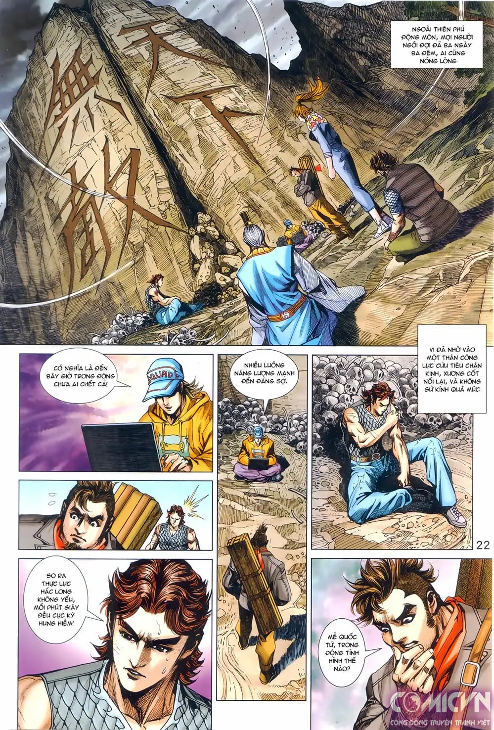 Truyện Tranh Tân Tác Long Hổ Môn trang 4