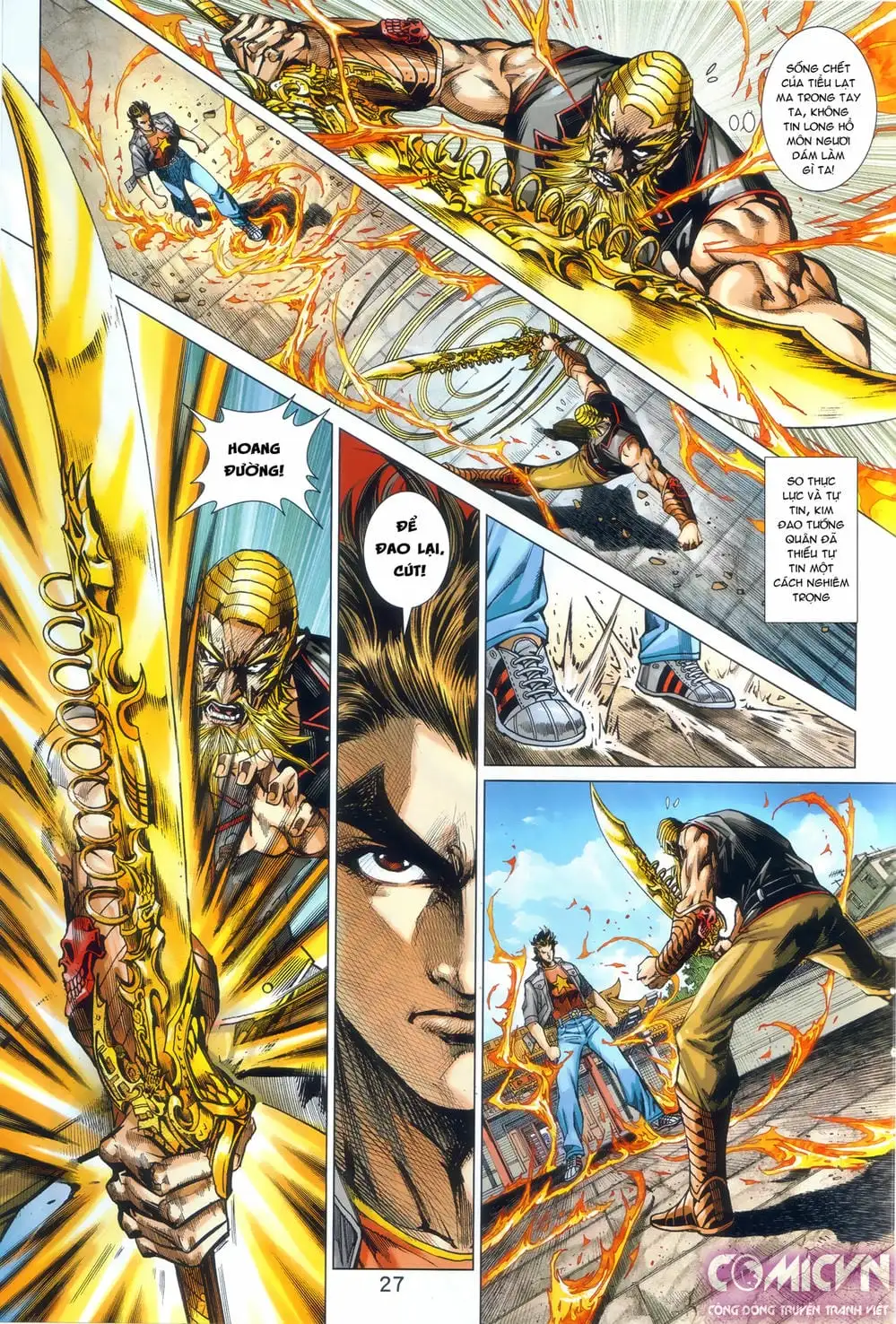 Truyện Tranh Tân Tác Long Hổ Môn trang 4