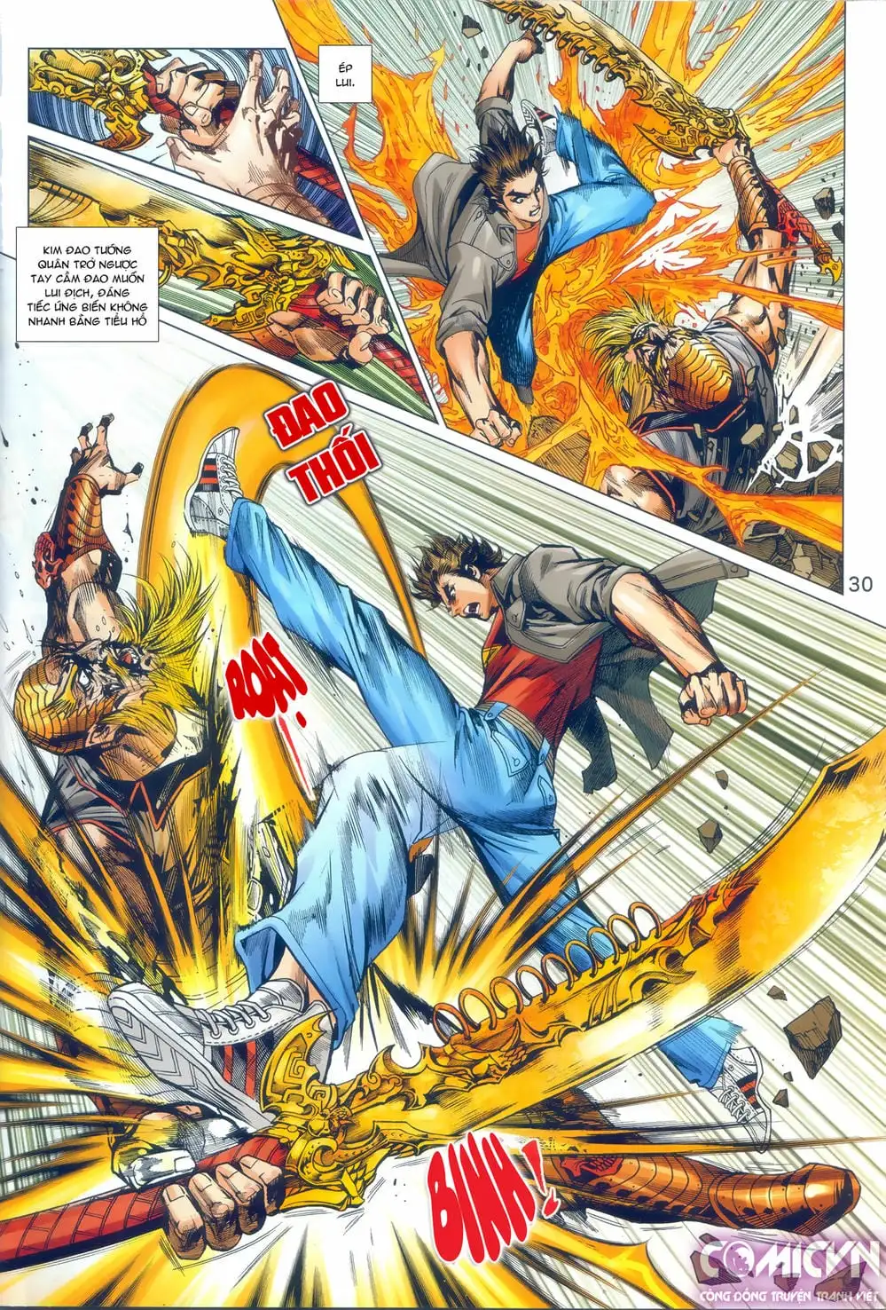 Truyện Tranh Tân Tác Long Hổ Môn trang 4