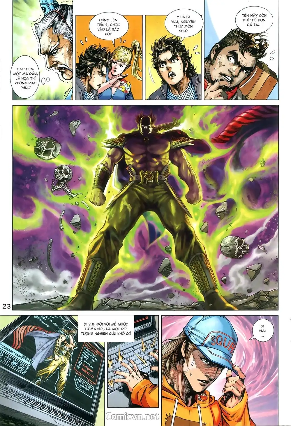 Truyện Tranh Tân Tác Long Hổ Môn trang 4