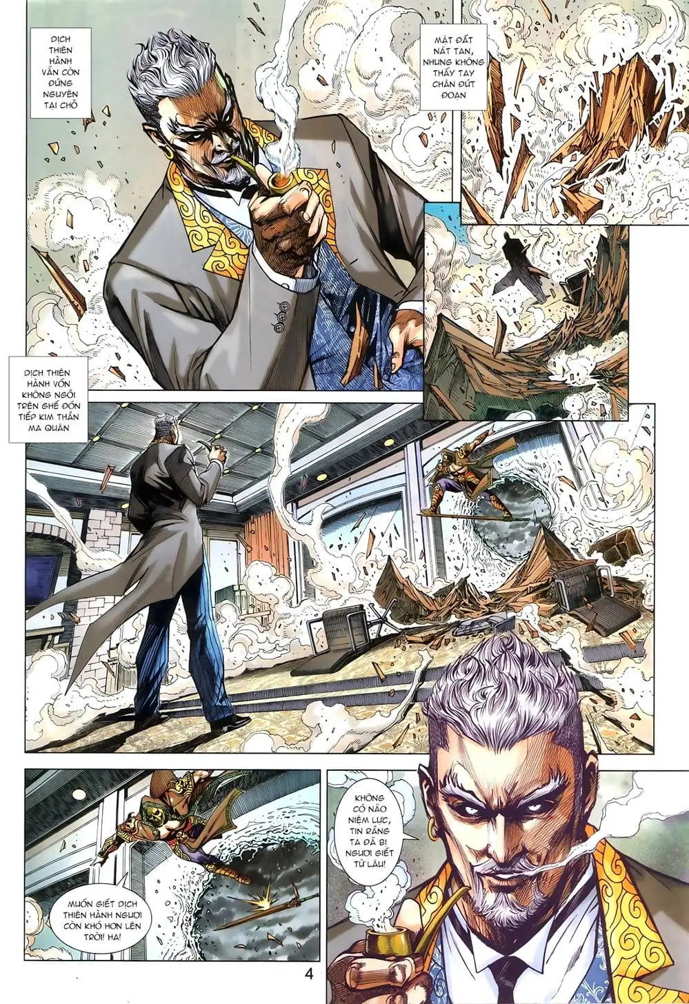 Truyện Tranh Tân Tác Long Hổ Môn trang 4