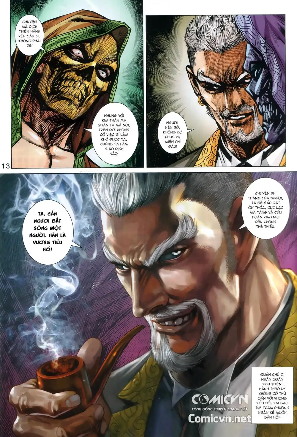 Truyện Tranh Tân Tác Long Hổ Môn trang 4