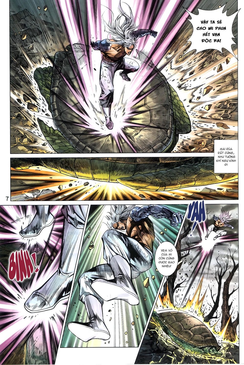 Truyện Tranh Tân Tác Long Hổ Môn trang 4