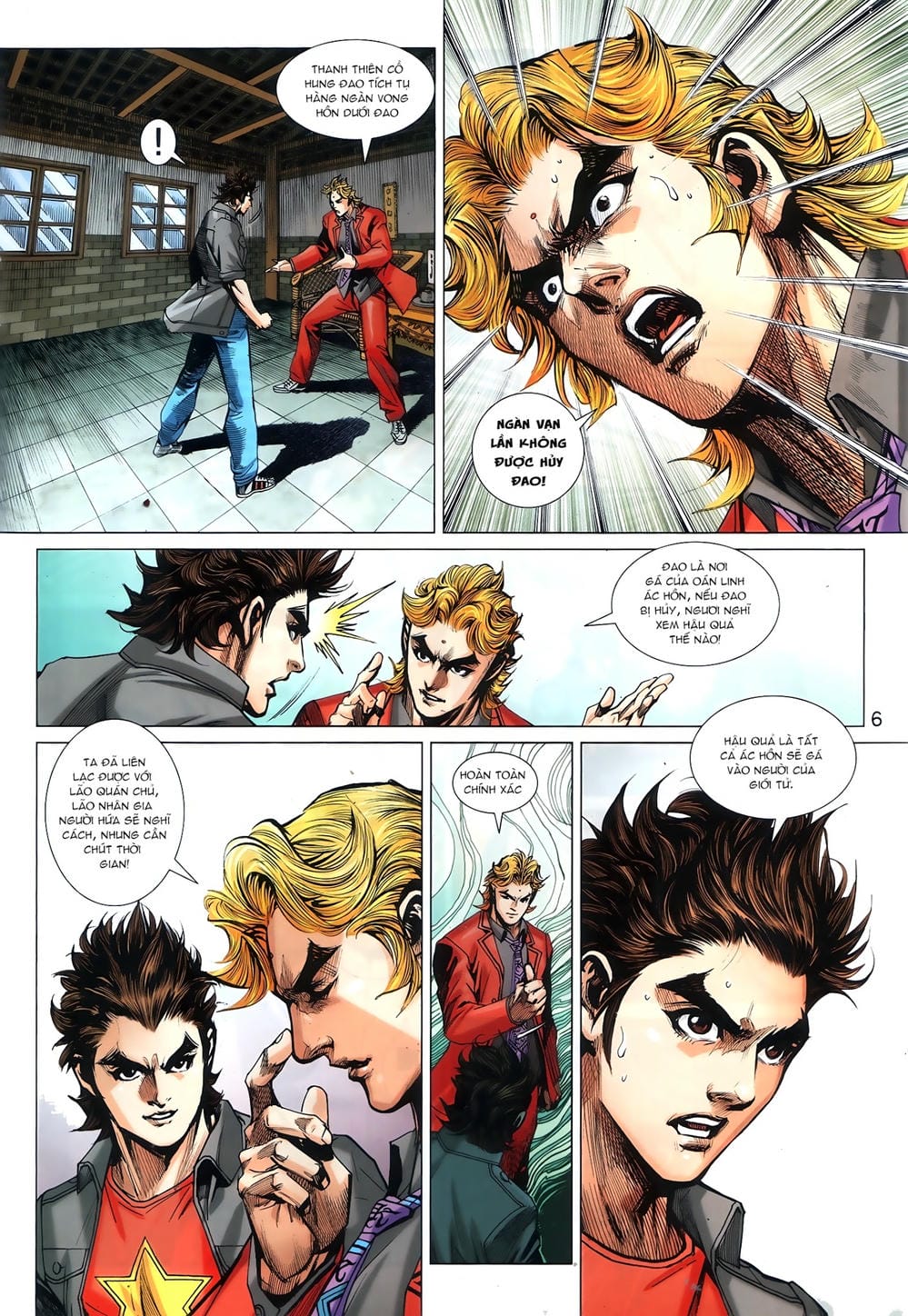 Truyện Tranh Tân Tác Long Hổ Môn trang 4