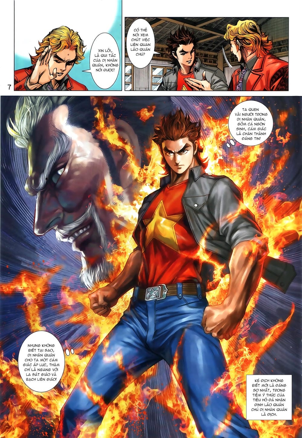 Truyện Tranh Tân Tác Long Hổ Môn trang 4