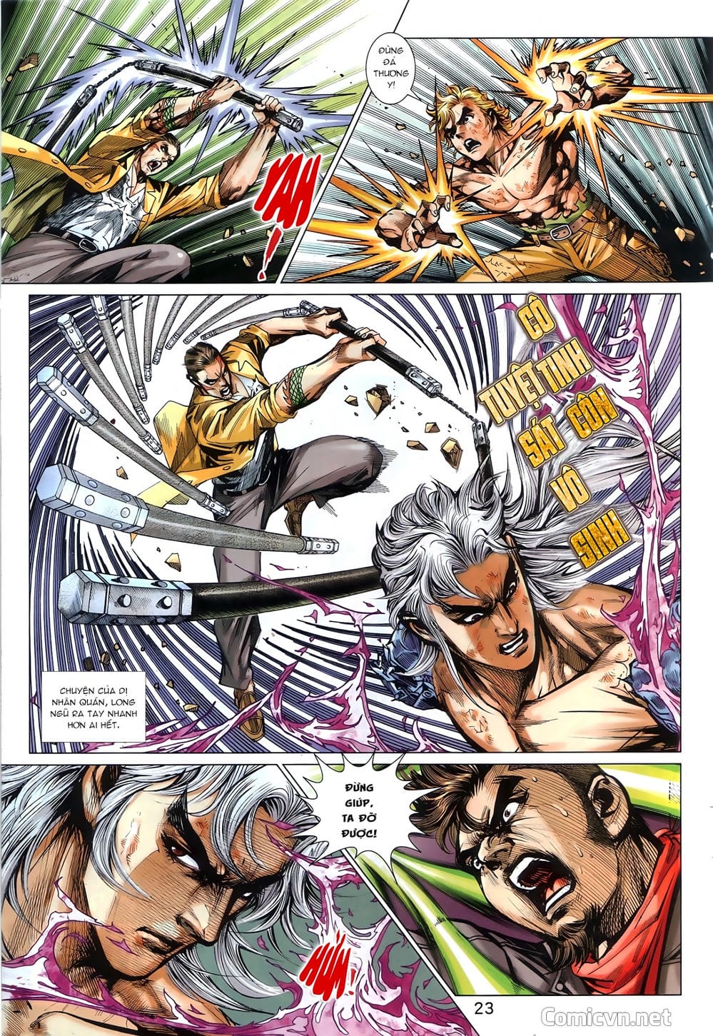 Truyện Tranh Tân Tác Long Hổ Môn trang 4