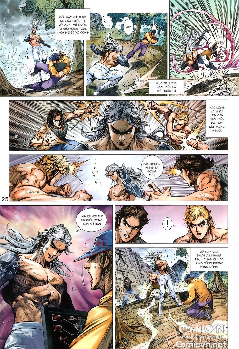 Truyện Tranh Tân Tác Long Hổ Môn trang 4
