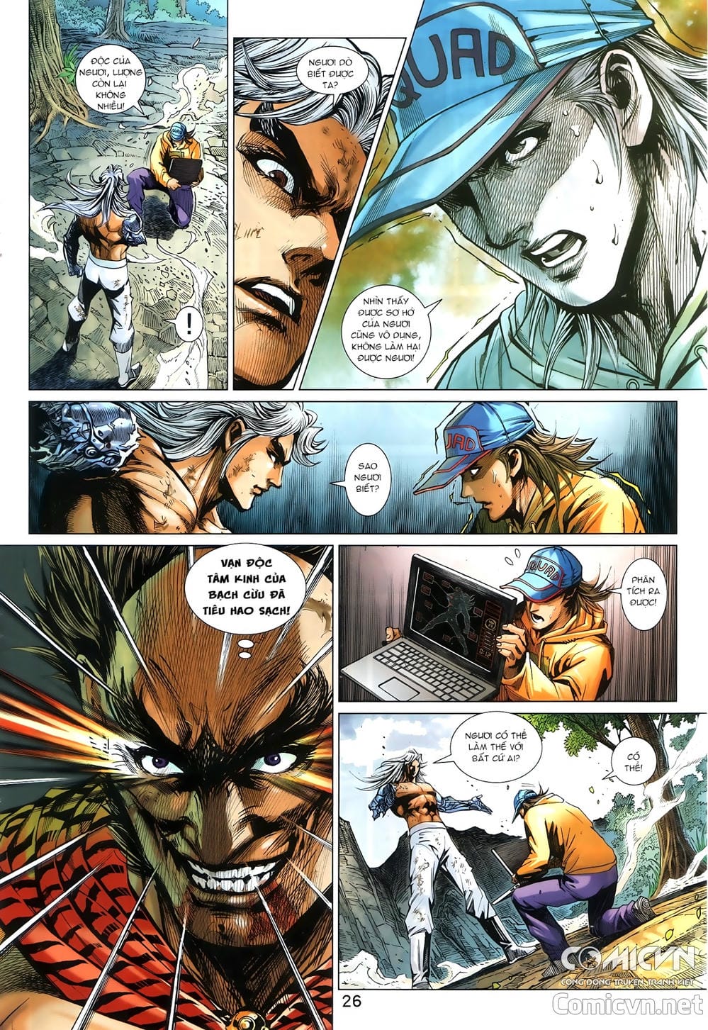 Truyện Tranh Tân Tác Long Hổ Môn trang 4