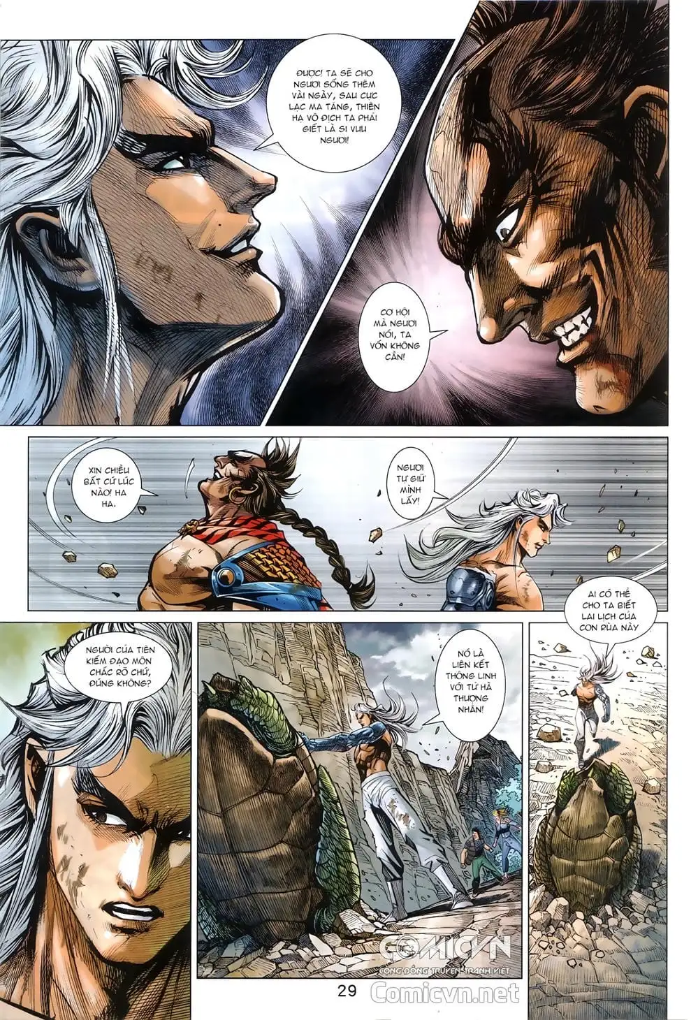 Truyện Tranh Tân Tác Long Hổ Môn trang 4