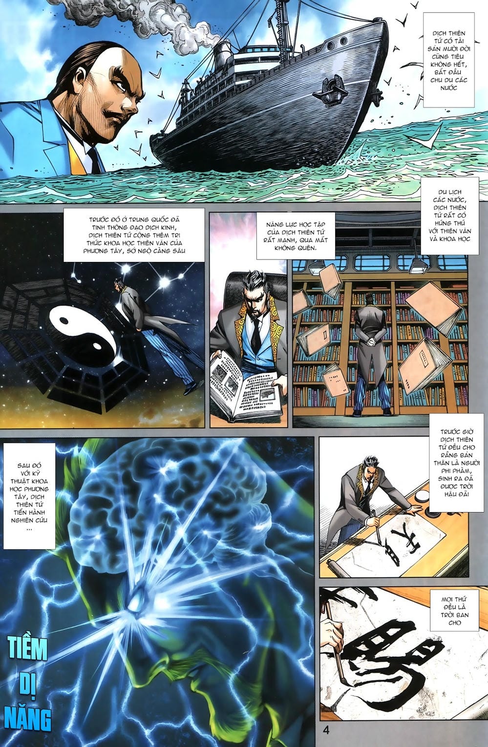 Truyện Tranh Tân Tác Long Hổ Môn trang 4