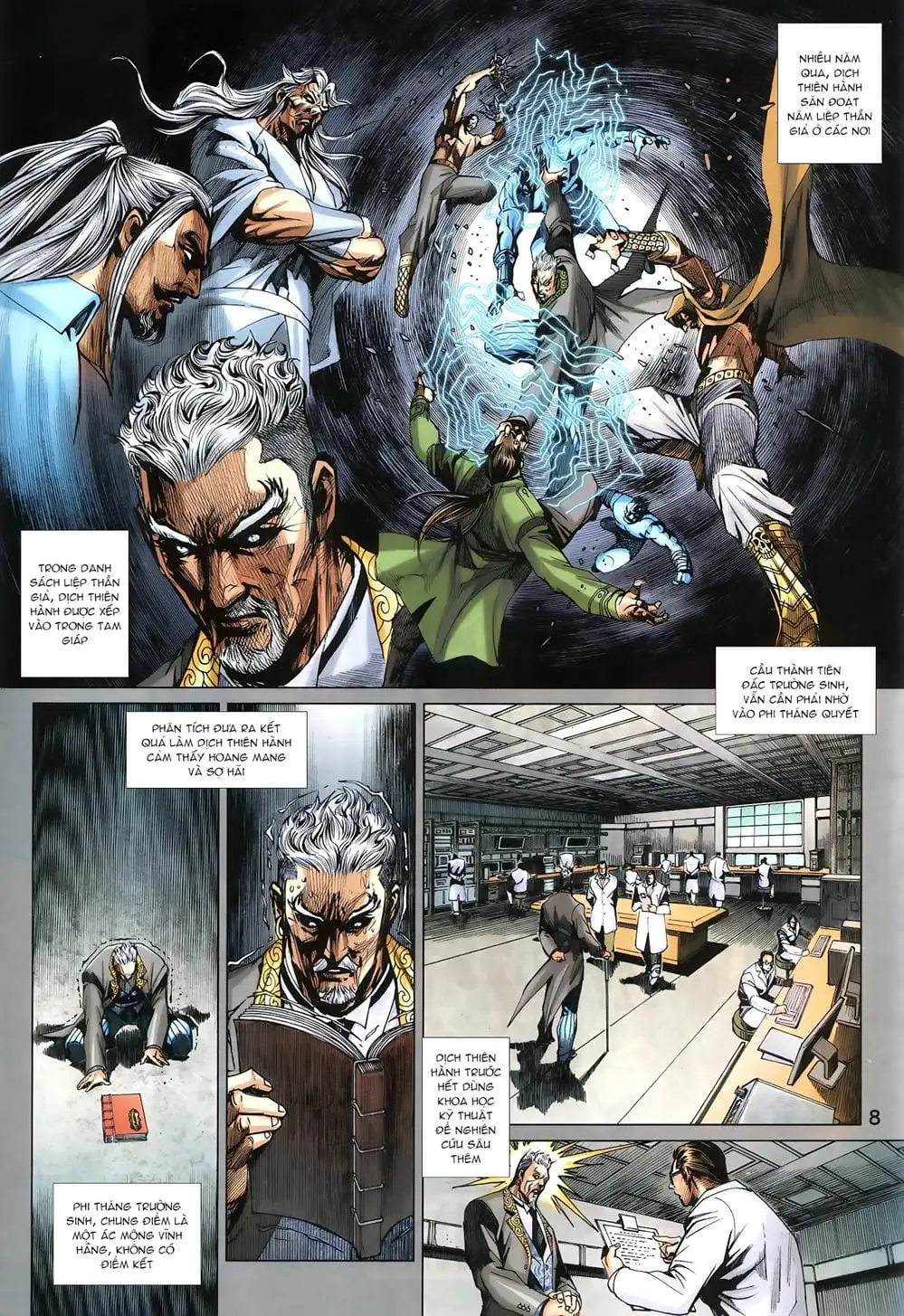 Truyện Tranh Tân Tác Long Hổ Môn trang 4