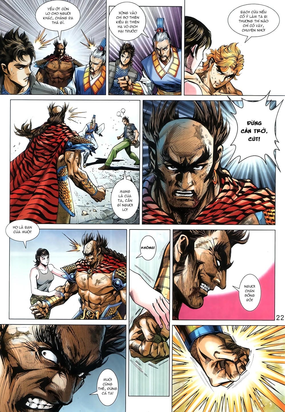 Truyện Tranh Tân Tác Long Hổ Môn trang 4