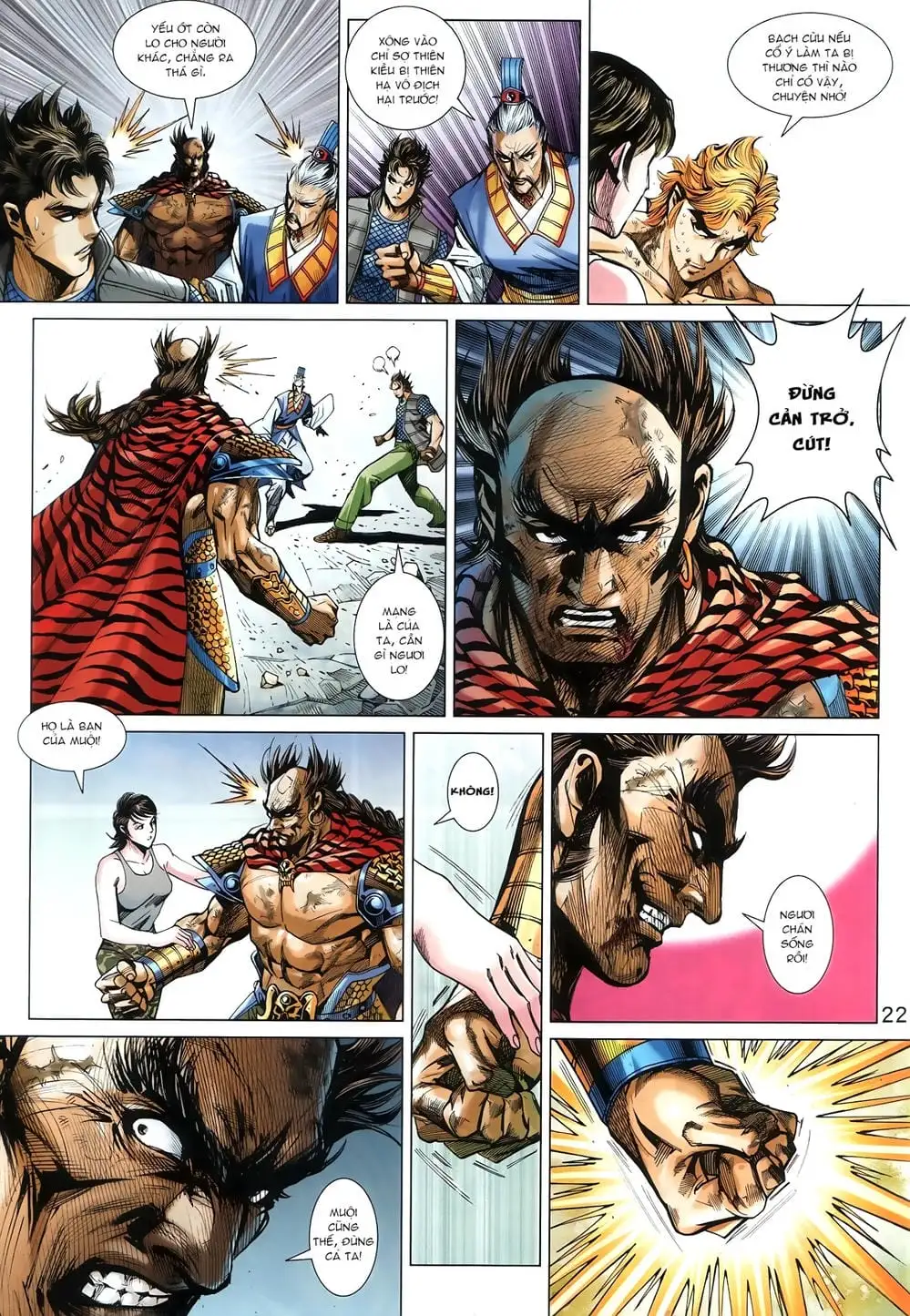 Truyện Tranh Tân Tác Long Hổ Môn trang 4