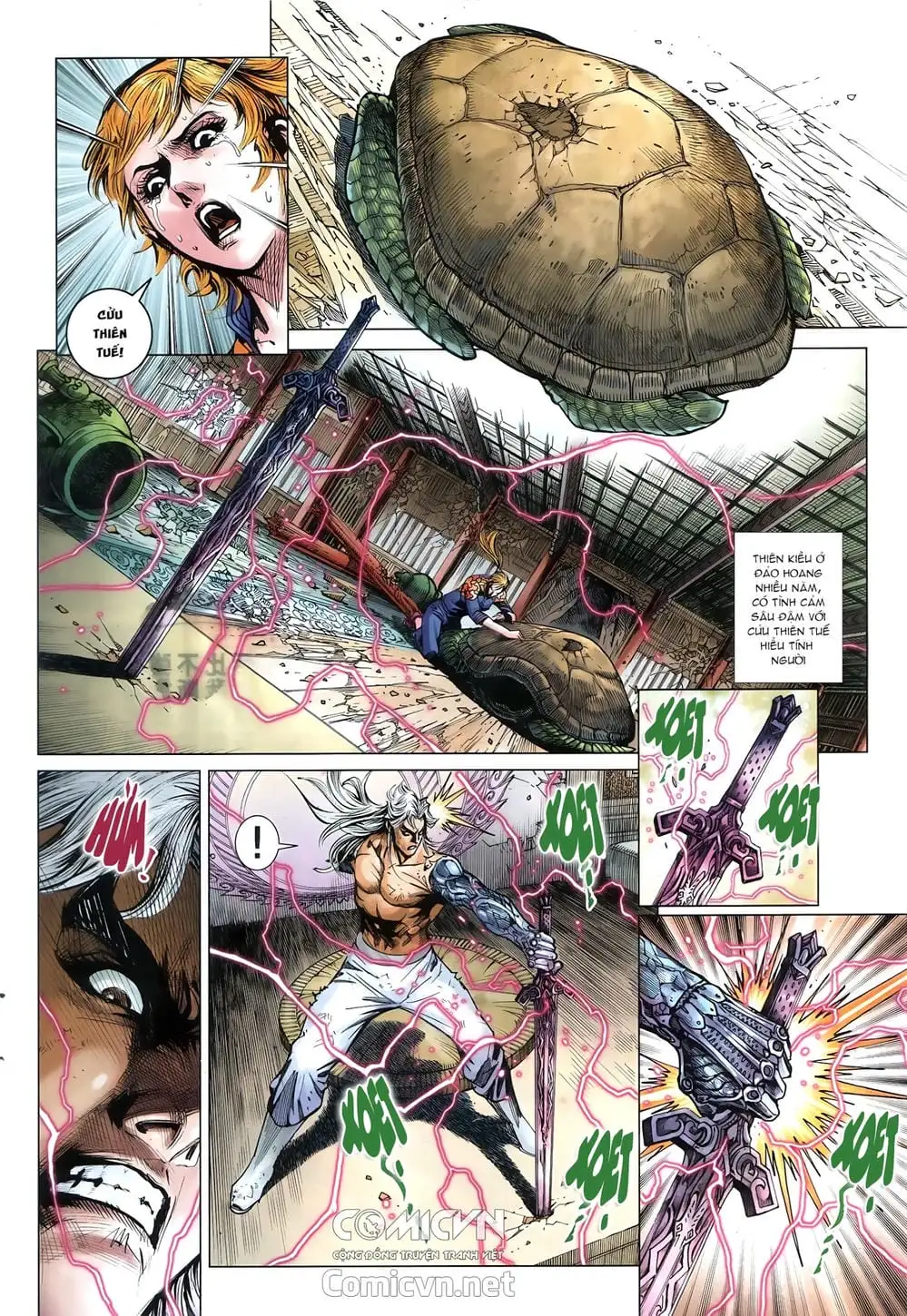 Truyện Tranh Tân Tác Long Hổ Môn trang 4
