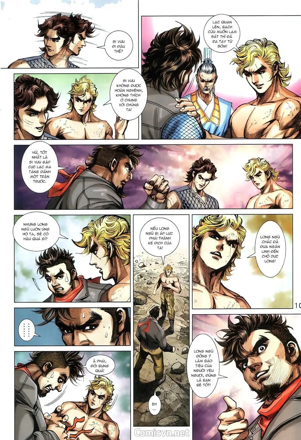 Truyện Tranh Tân Tác Long Hổ Môn trang 4