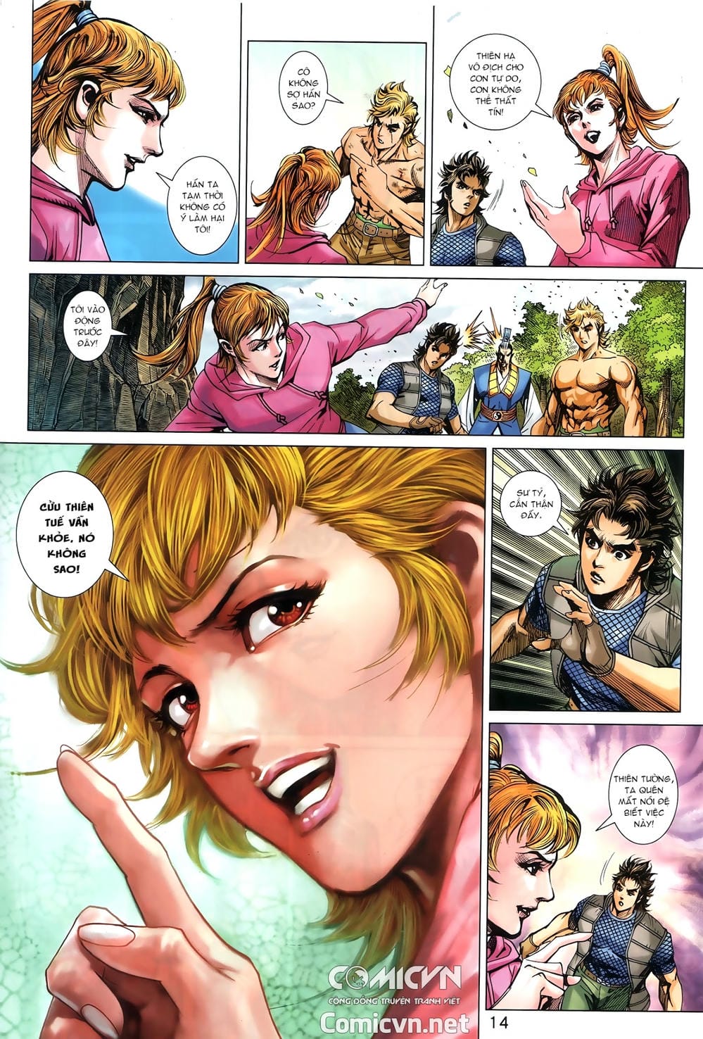 Truyện Tranh Tân Tác Long Hổ Môn trang 4