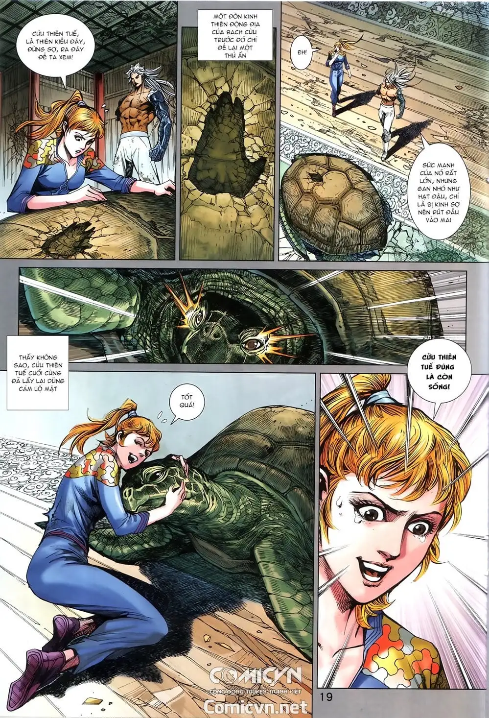 Truyện Tranh Tân Tác Long Hổ Môn trang 4