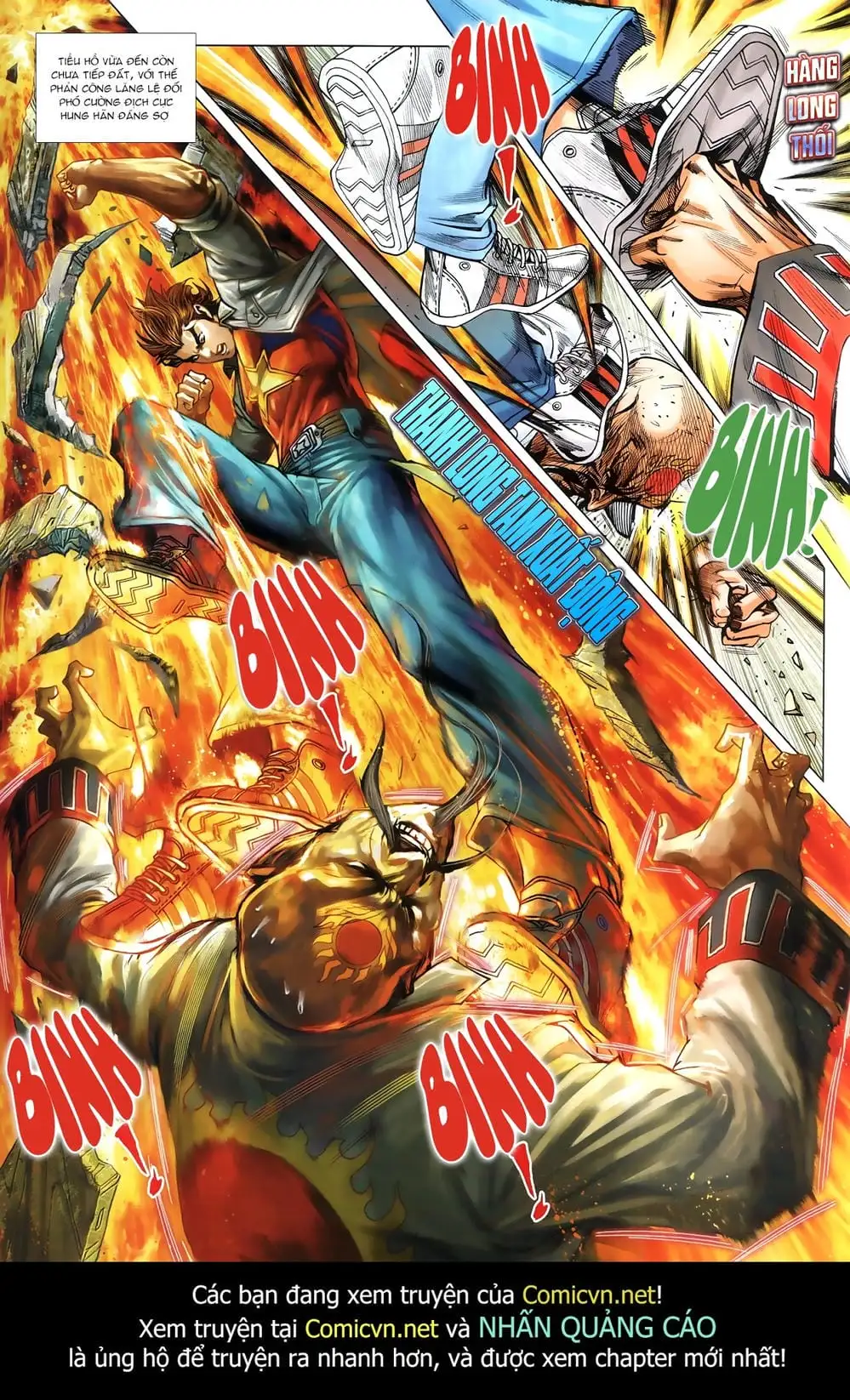 Truyện Tranh Tân Tác Long Hổ Môn trang 4